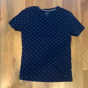 Express Mini Anchor V Neck Tee